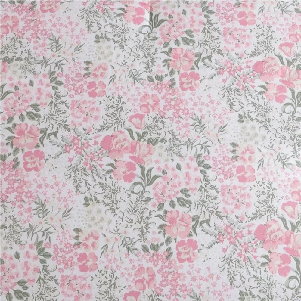 💝 Floral Heather Garden Pink Comforter Set KING LAURA ASHLEY